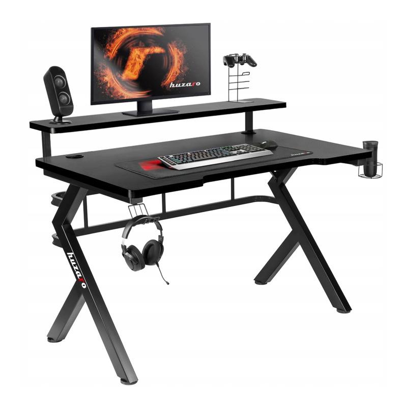 Huzaro Hero 5.0 BLACK Gaming asztal
