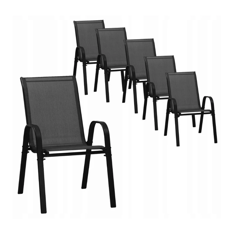 Modern kerti szék készlet- 6 darabos
