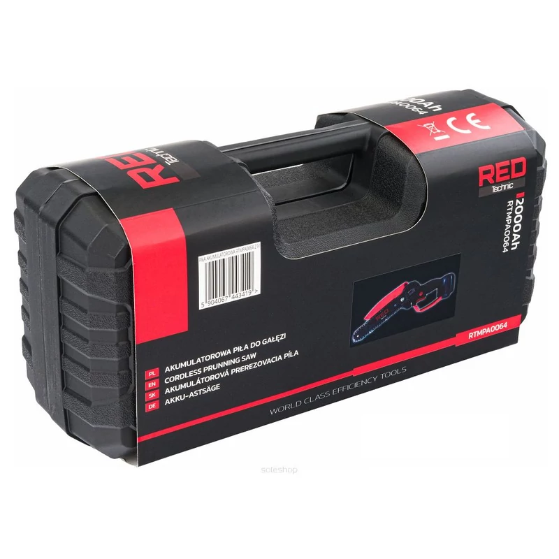 RED TECHNIC AKKUMULÁTOROS LÁNCFŰRÉSZ