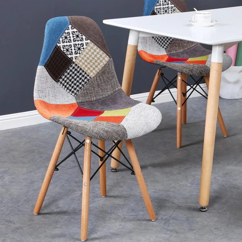 Patchwork étkezőszék- multikolor