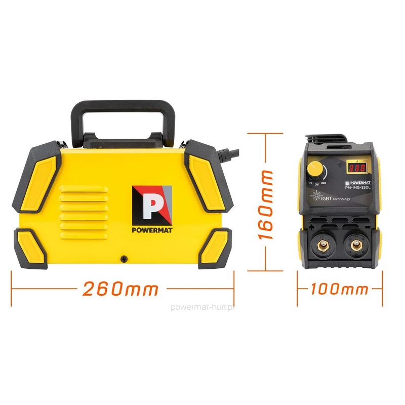 POWERMAT inverteres hegesztőgép PM-IMG-330L 