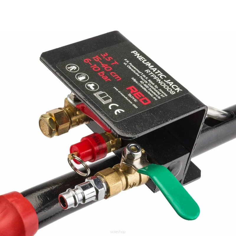 REDTECHNIC 3,5T pneumatikus emelő 