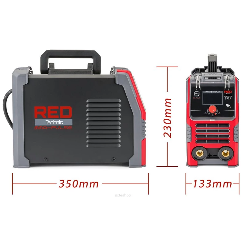 RED TECHNIC 355A INVERTERES HEGESZTŐGÉP