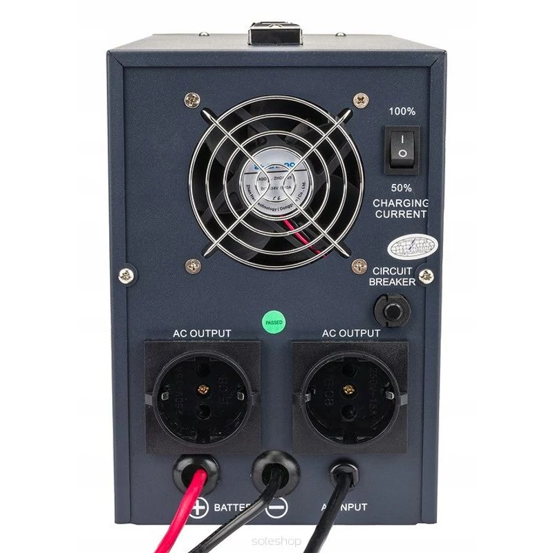 UPS LCD 1000VA 800W vésztápegység , átalakító