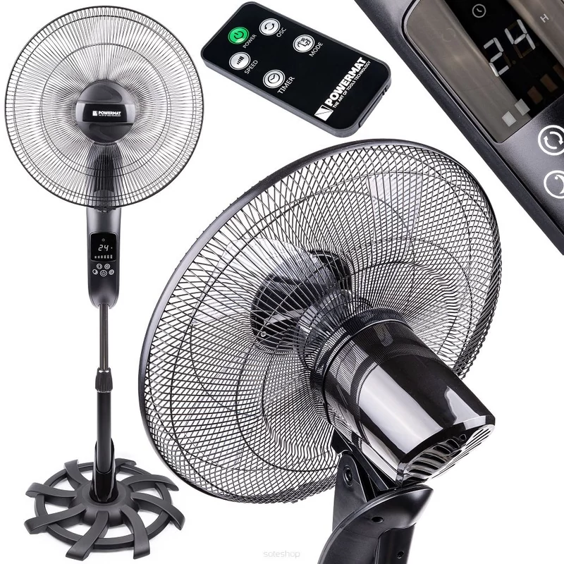 Padlóventilátor 135cm 80W
