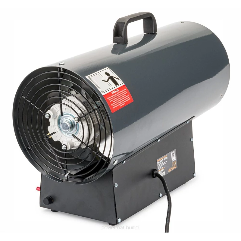 Gázüzemű hőlégfúvó nyomáscsökkentővel 45kW PM-NAG-45GN