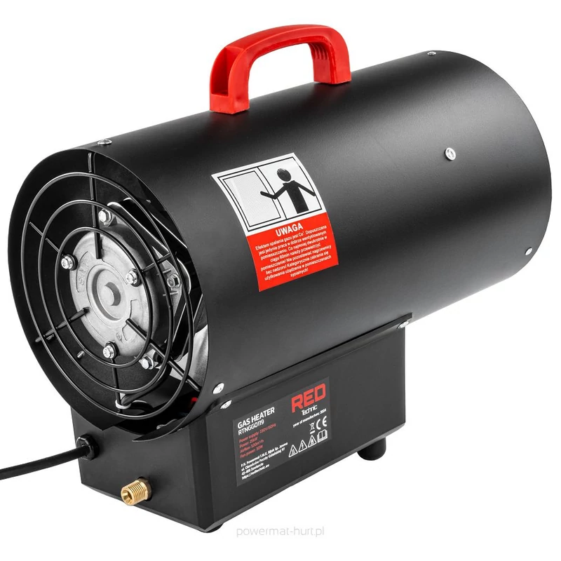 Gázüzemű hőlégfúvó 25KW RTNGG0119