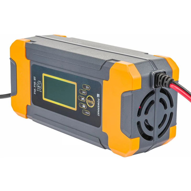 Mikroprocesszoros akkumulátortöltő 12/24V PM-PM-8T