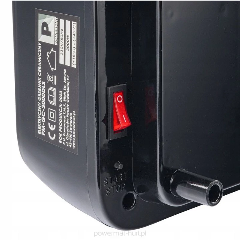 KERÁMIA fűtés 2000W PM-GC-3000DLS LCD