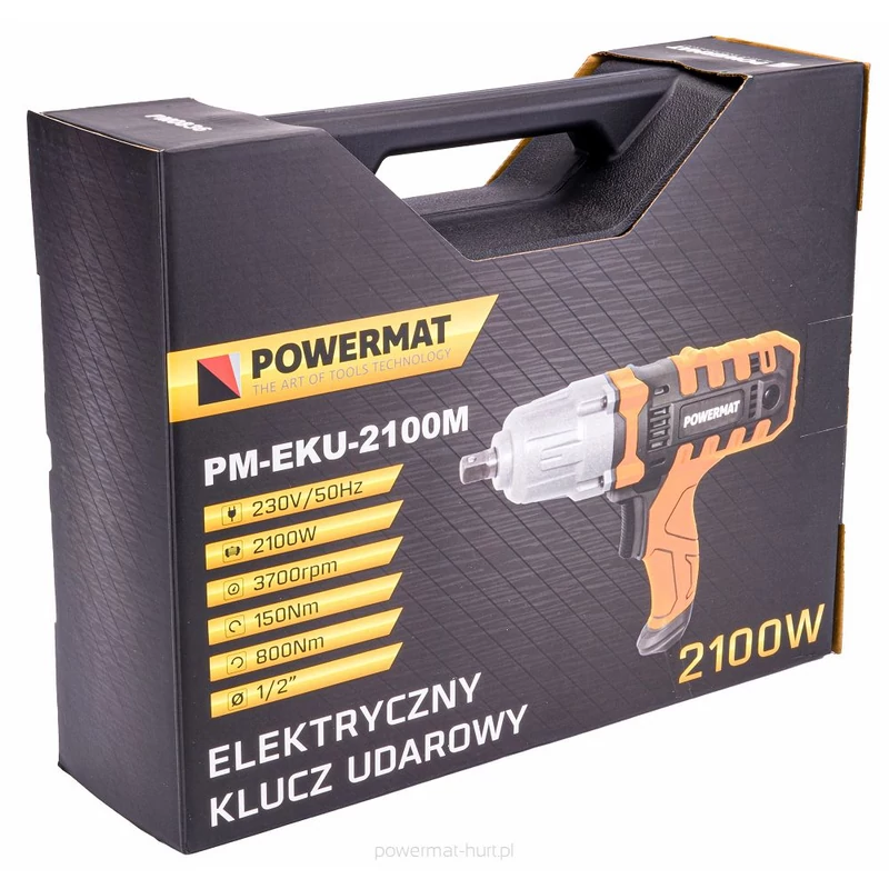 Elektromos ütvecsavarozó 800Nm PM-EKU-2100M
