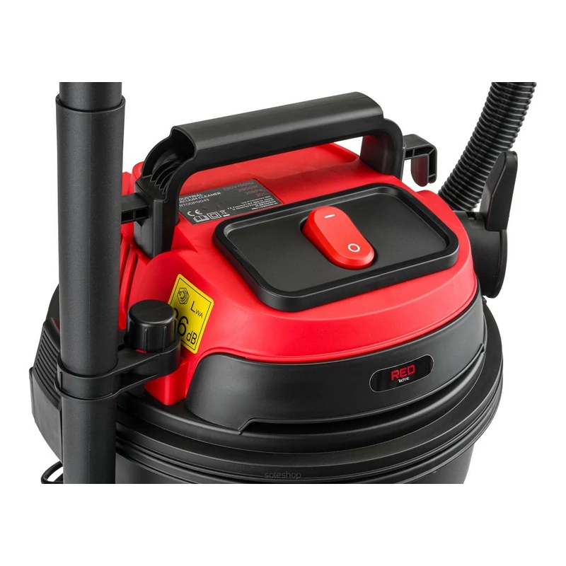 RED TECHNIC IPARI PORSZÍVÓ 2000W SZÁRAZ/NEDVES  
