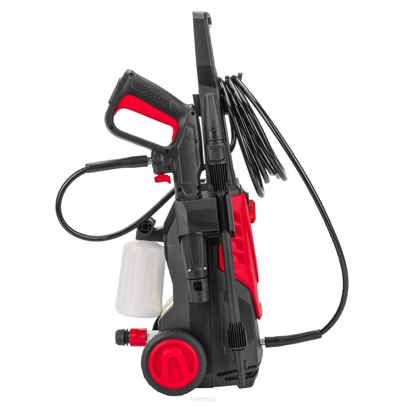 RED TECHNIC MAGASNYOMÁSÚ MOSÓ 1600W / 120BAR / 230BAR  + TARTOZÉK KÉSZLET