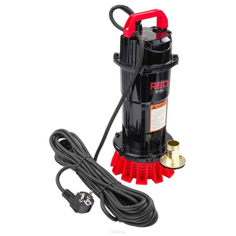 RED TECHNIC Szivattyú 8000 L/h szennyvíz 1" merülő 