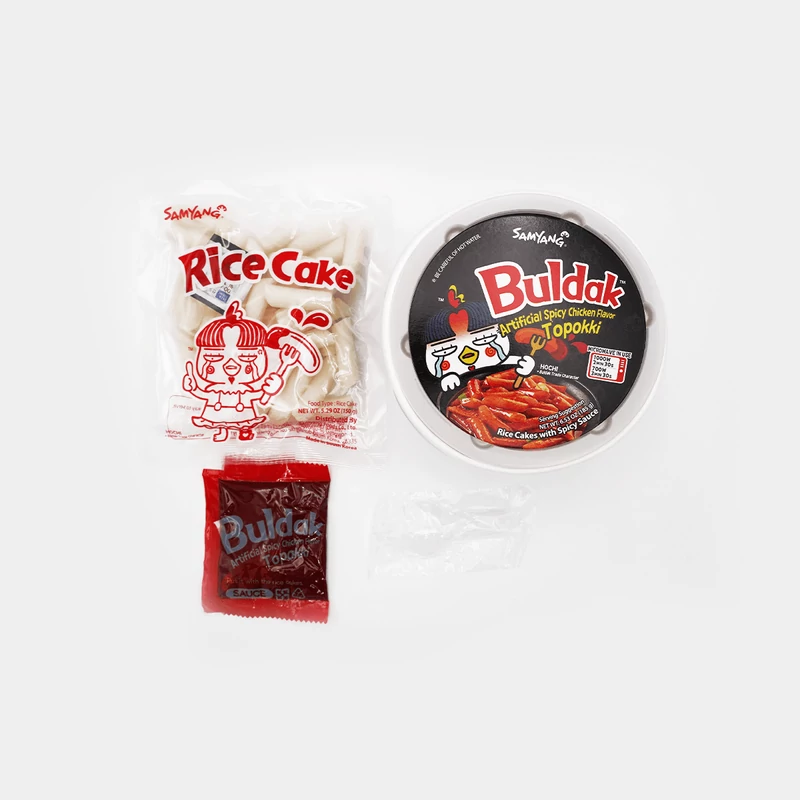 SAMYANG Buldak csípős csirke ízesítésű Topokki 185 g