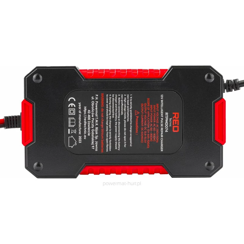 Mikroprocesszoros Akkumulátortöltő 12V 