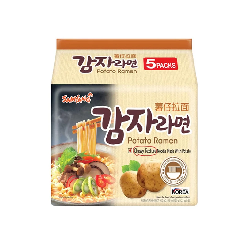 5 db Samyang potato ramen tészta 120g