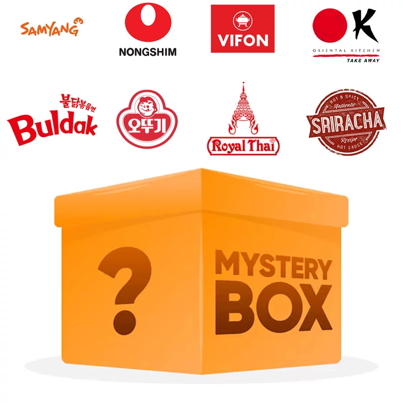 Ázsia meglepetés csomag - MYSTERY BOX - nagy