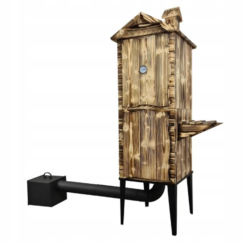 SETA  HÁZI FÜSTÖLŐ OPÁL+ TŰZTÉR DUPLA (BBQ - SMOKER)