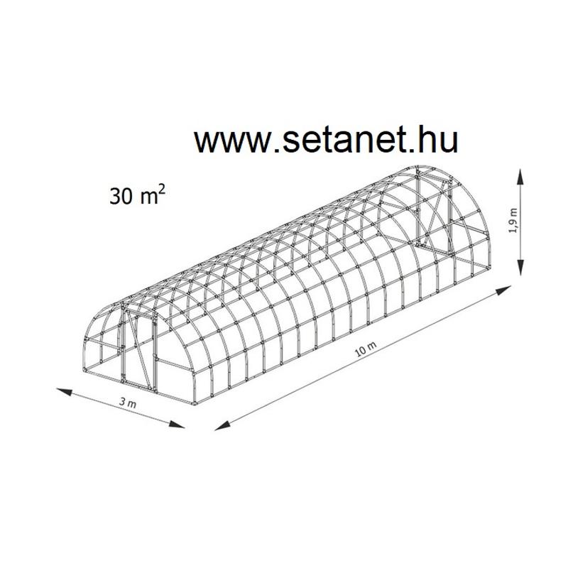 FÓLIASÁTOR 3 X 10 M - 30 m2