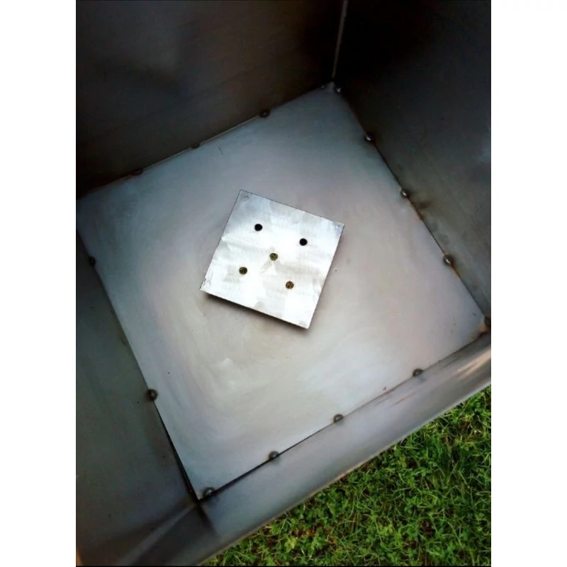 SETA kerti füstölő + tűztér (BBQ- smoker) FK