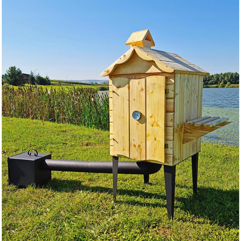 SETA KERTI FÜSTÖLŐ + TŰZTÉR  (BBQ - SMOKER)