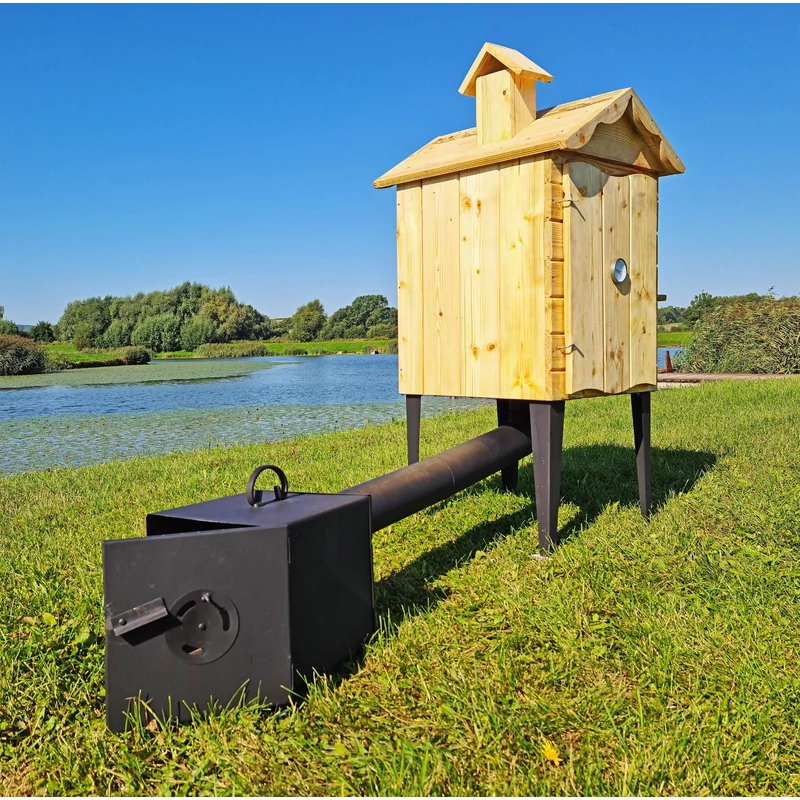 SETA KERTI FÜSTÖLŐ + TŰZTÉR  (BBQ - SMOKER)
