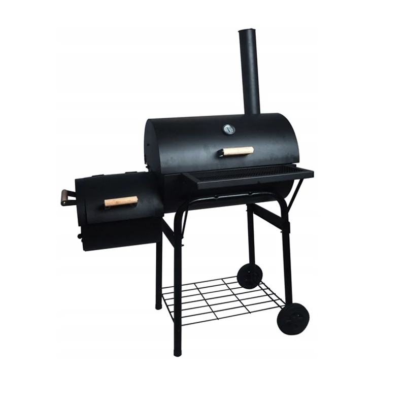 BBQ grill és smoker 125 cm