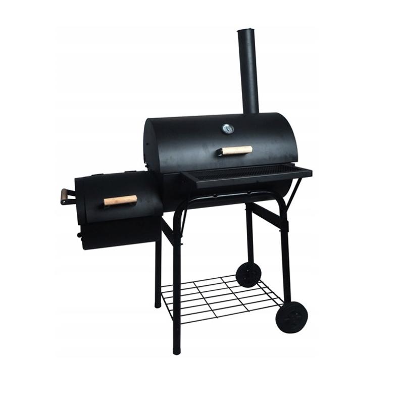 BBQ grill és smoker 125 cm