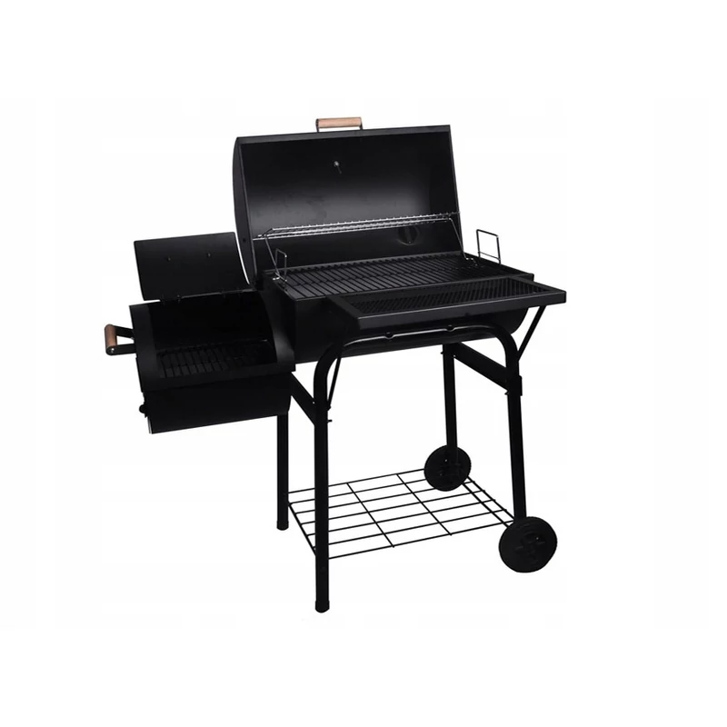 BBQ grill és smoker 125 cm