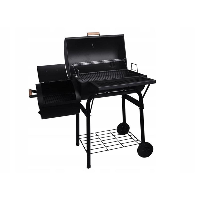 BBQ grill és smoker 125 cm