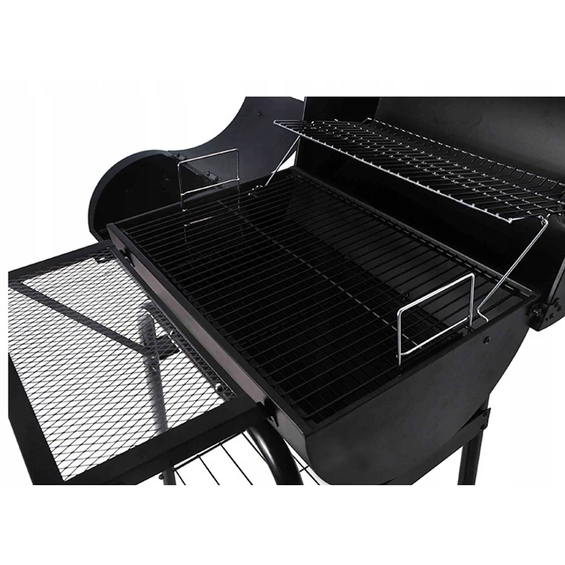 BBQ grill és smoker 125 cm