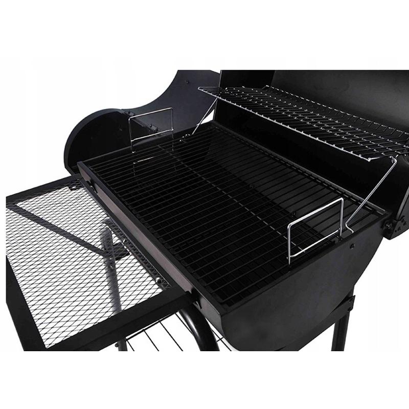 BBQ grill és smoker 125 cm