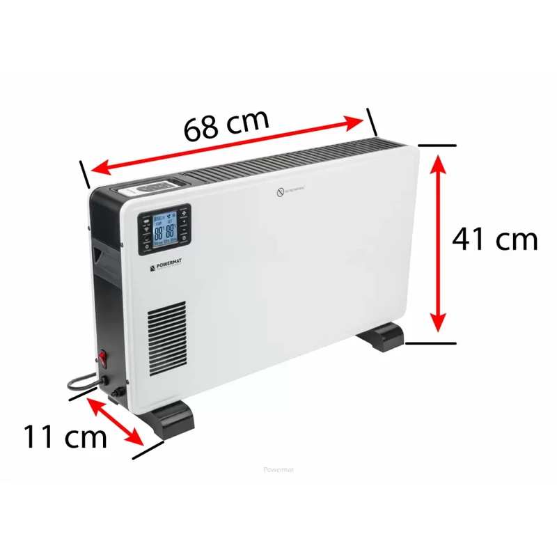 Powermat konvektoros fűtőtest WIFIS 2300W PM-GK-3500DLW