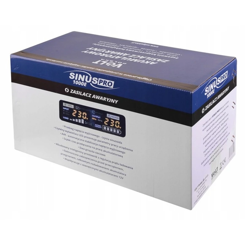 UPS SINUS PRO 1000W 12V szünetmentes tápegység