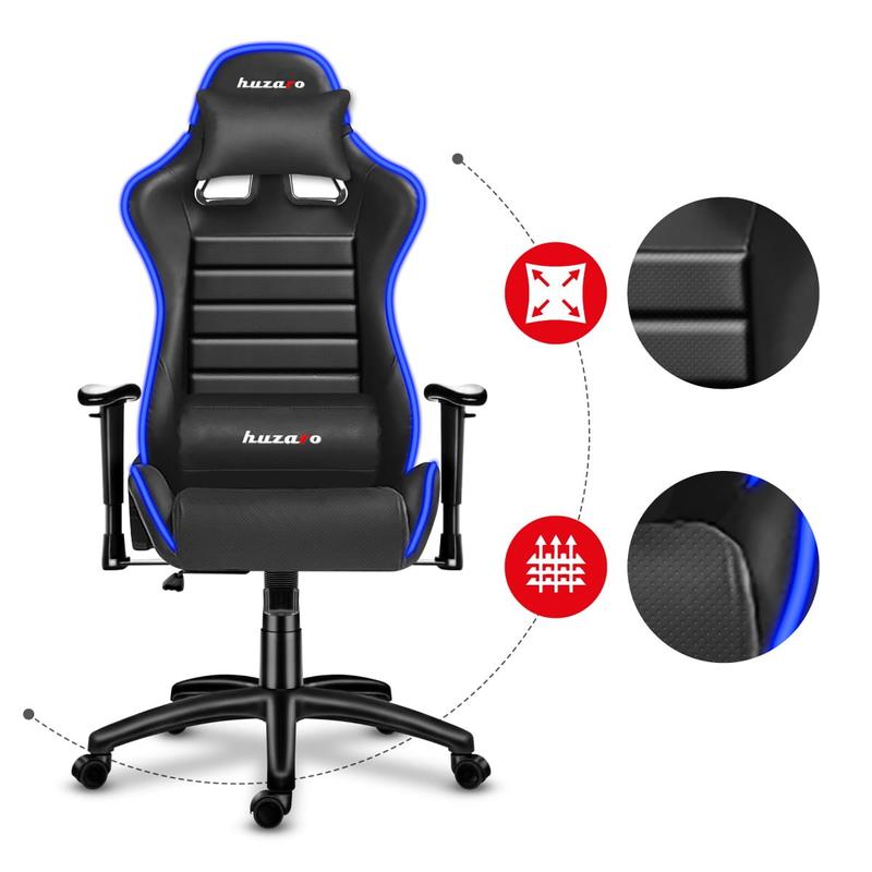 Huzaro Force 6.0 Gamer szék RGB LED világítással