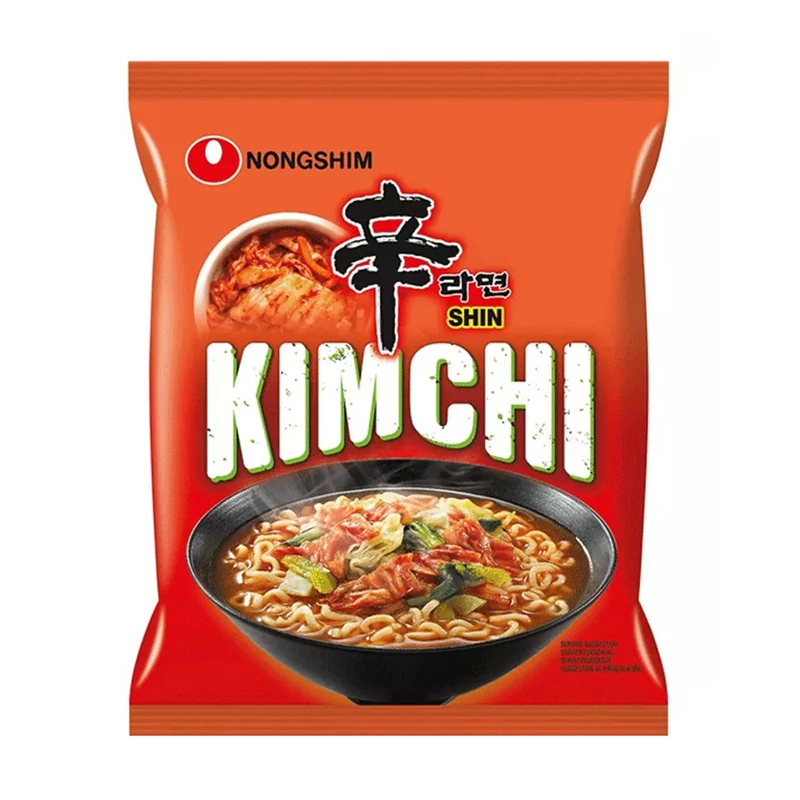 Nongshim Kimchi Ízesítésű Instant Tésztaleves 120 g