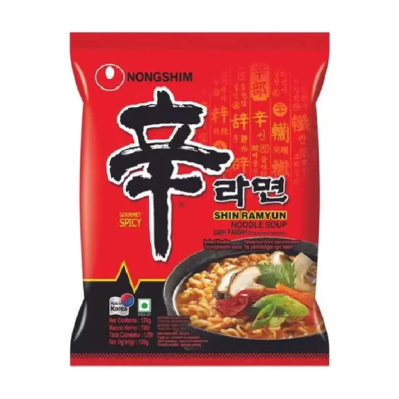 Nongshim Shin Ramyun Instant Tésztaleves 120 g