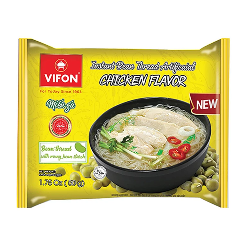 Vifon csirke-mungóbab ízű instant leves 50g