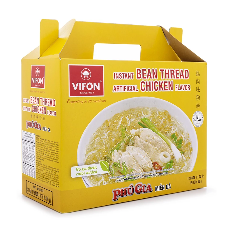 12 db Vifon csirke-mungóbab ízű instant  leves