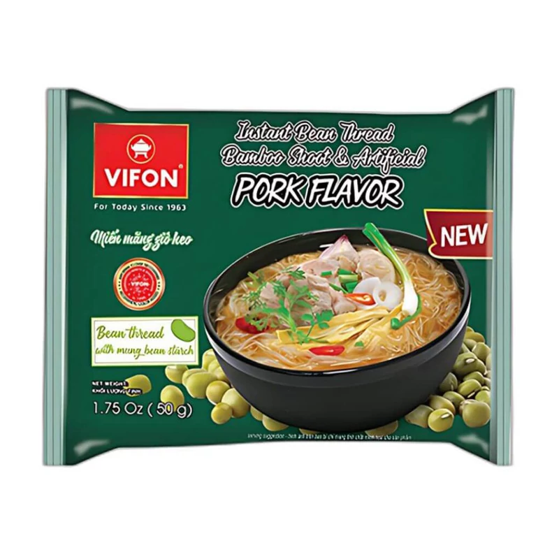 12 db Vifon Bambuszrügy és sertés ízű instant leves