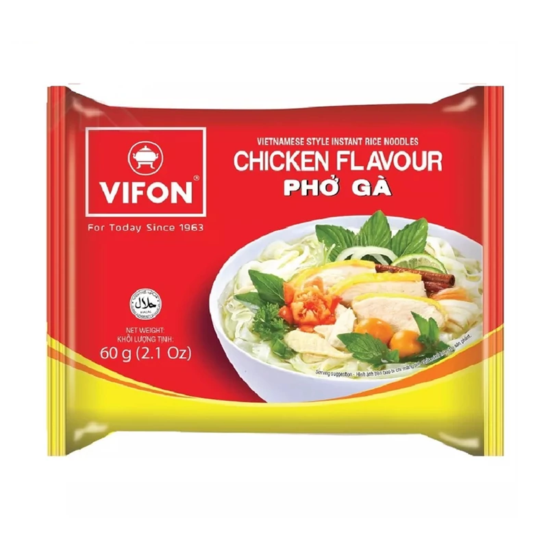 Vifon Csirkés Ízesítésű Rizstészta leves 60gr