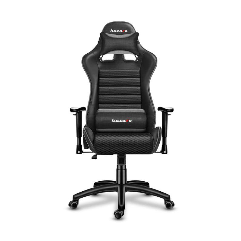 GAMING SZÉK - FEKETE-SZÜRKE - HUZARO FORCE MESH 6.0 