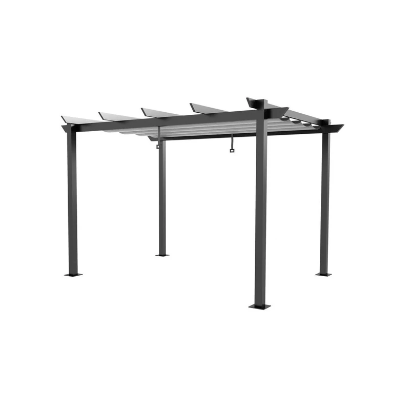 OMEGA antracit PERGOLA  - 2,85 x 4 m 