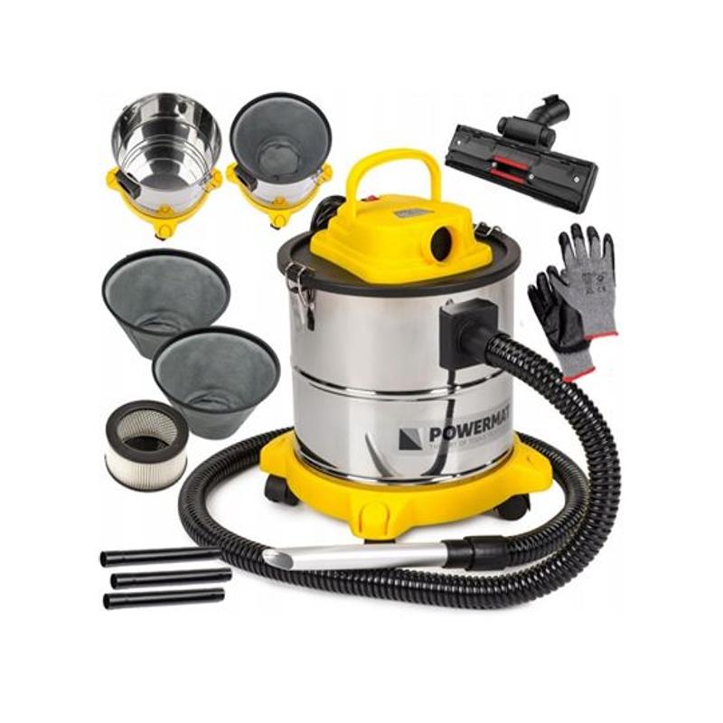 Powermat PM-ESP-2000 Ipari porszívó, kandalló tisztító