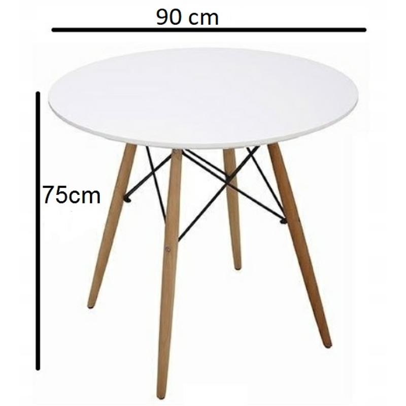 Skandináv asztal 80 cm