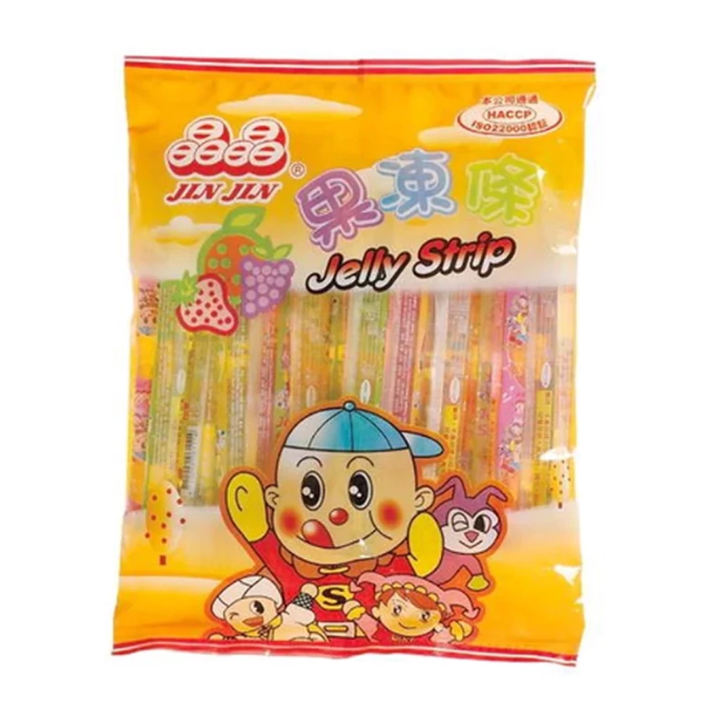 Jin Jin gyümölcsös zselé pálcikák 300g