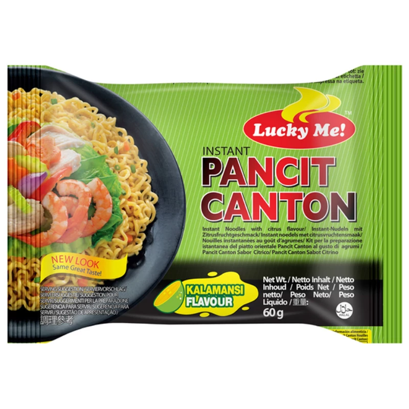 Lucky Me! Pancit Canton tészta kalamansi (citrus) ízesítéssel 60 g