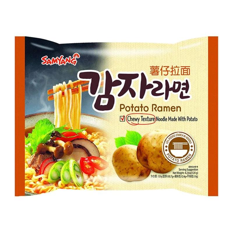 40 db Samyang potato ramen tészta 120g