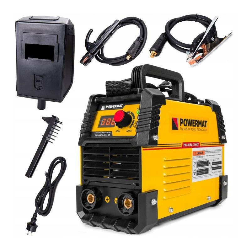 POWERMAT 300A  INVERTER HEGESZTŐ GÉP LCD KIJELZŐVEL