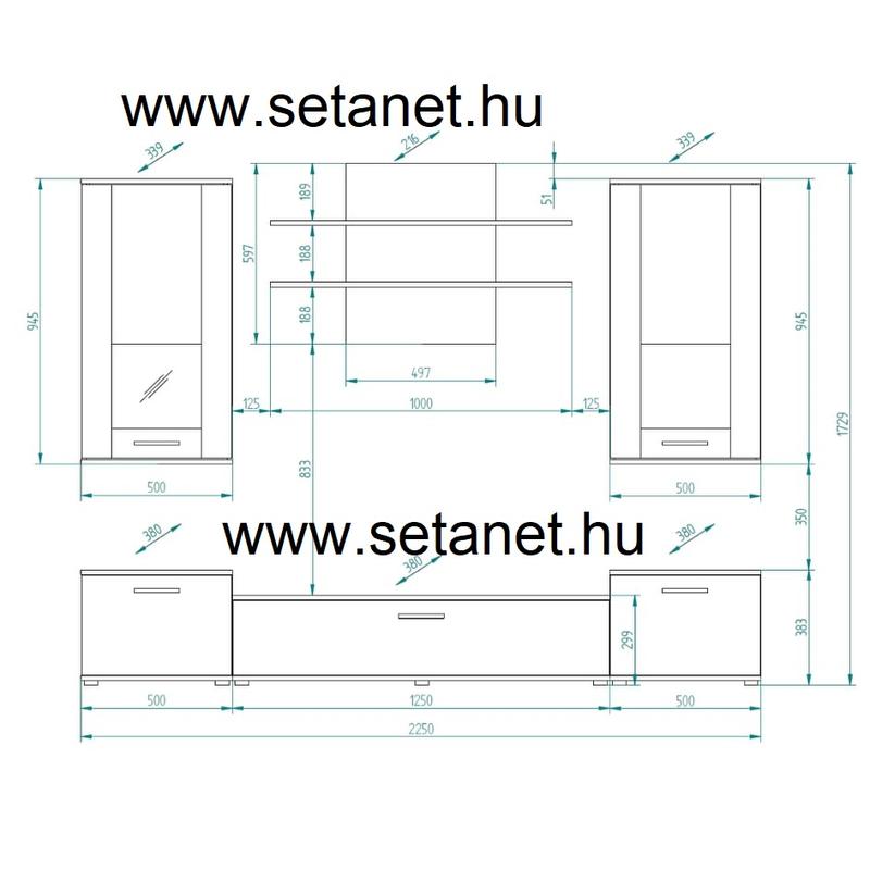 SETA  Nappali Bútor  San Remo